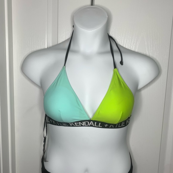 Kendall & Kylie only Top Bathing Suit Size Large - Picture 3 of 8